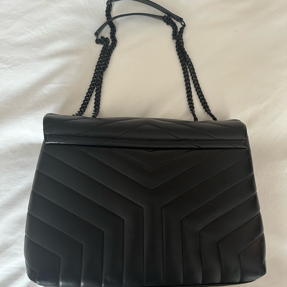 NEW Saint Laurent Loulou Medium Quilted Leather Shoulder Bag - Picture 3 of 12